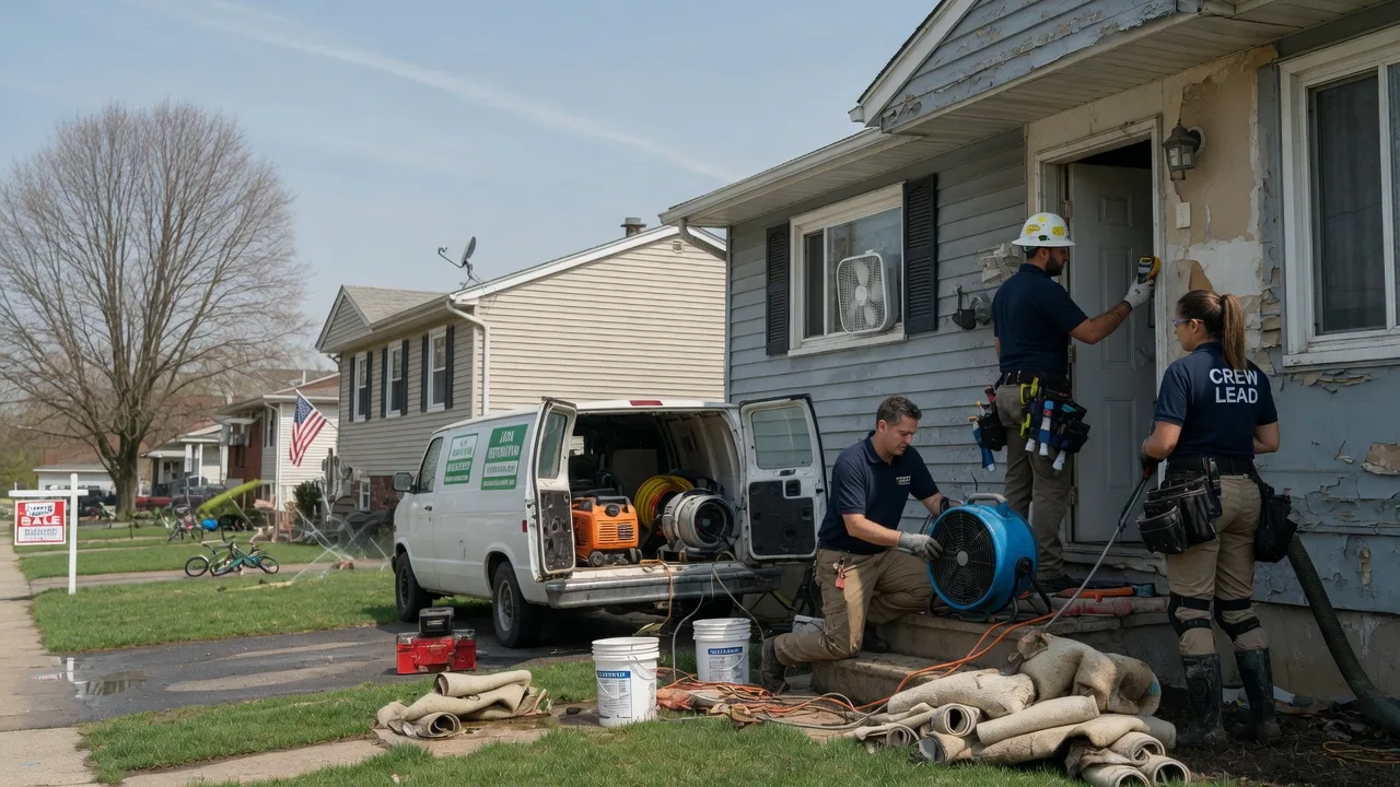 Flood Cleanup in Pigeon, MI near me